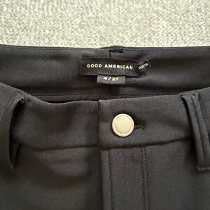 Good American Black Ankle Pants